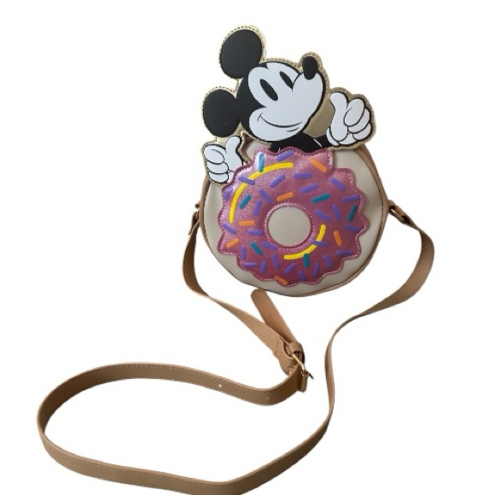 Disney Mickey Mouse Donut‎ Crossbody NEW